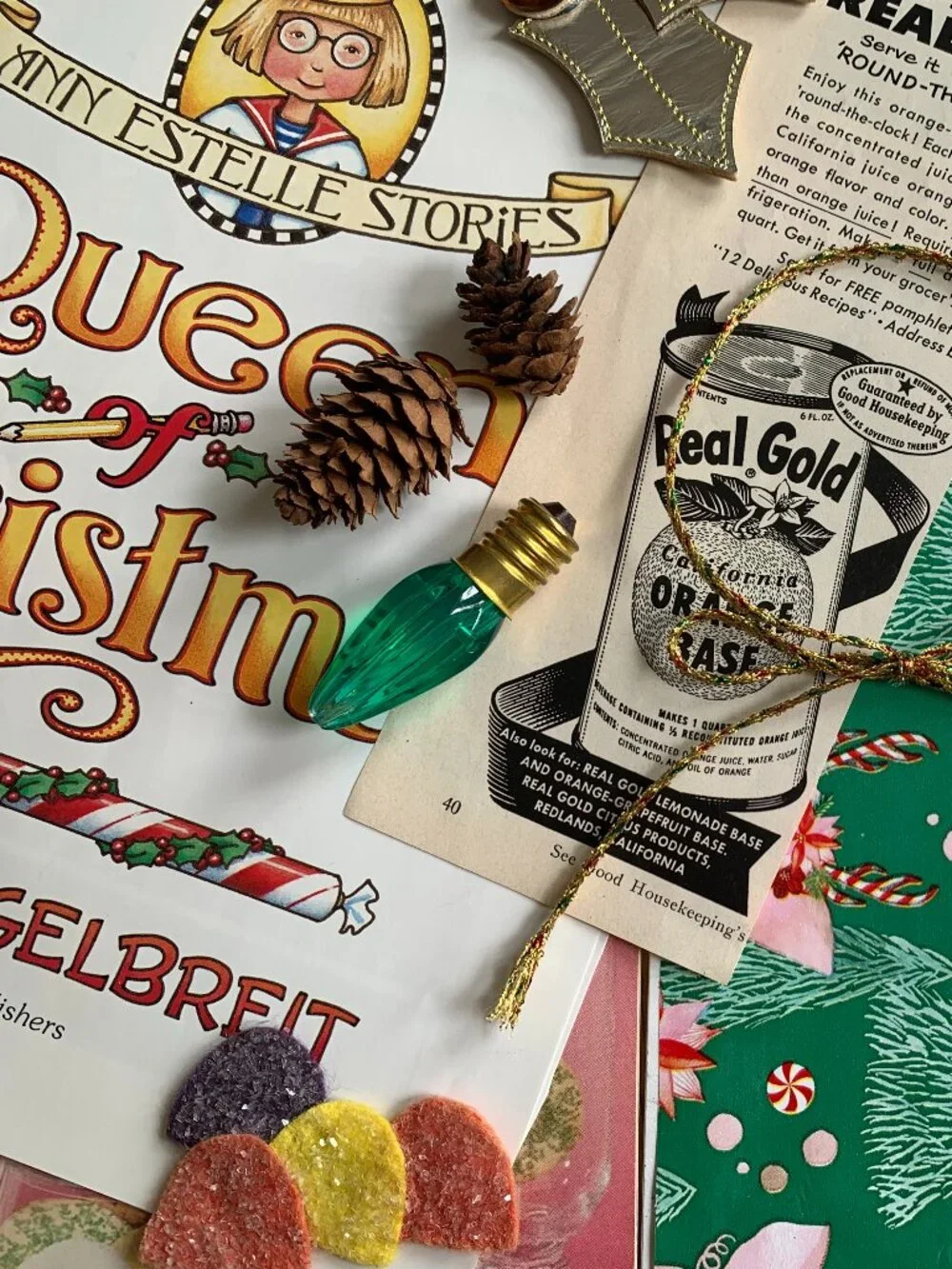 Christmas Ephemera for Junk Journaling!  Buyer will receive ALL that's pictured.